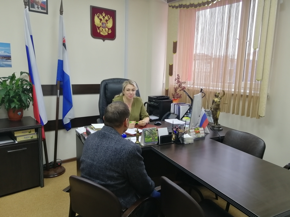 О результатах приема граждан проведённого руководителем Службы охраны объектов культурного наследия Камчатского края .