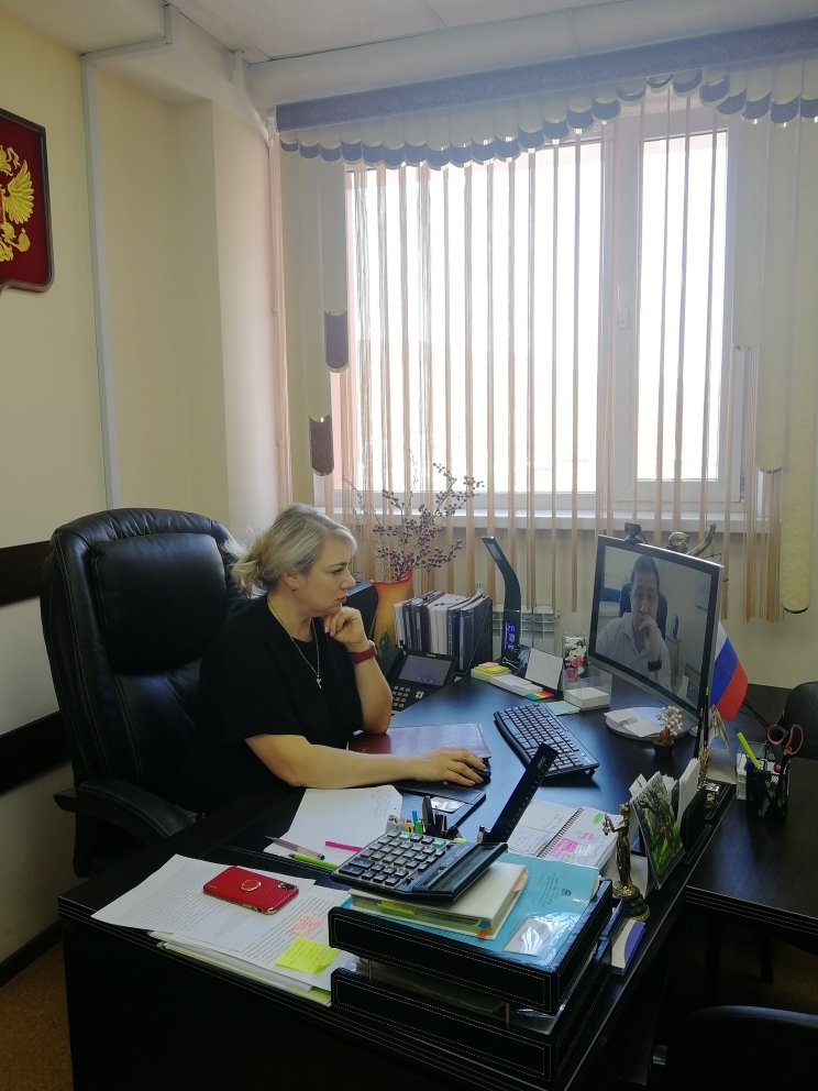 Руководитель Службы охраны объектов культурного наследия Камчатского края Ирина Заиграева в режиме ВКС провела прием граждан с Усть-Камчатским муниципальным районом.